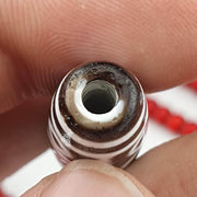 12 eyes unique pattern himalayan tibetan agate dzi bead amulet lucky bead