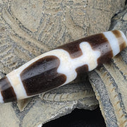 Treasure vase totem tibetan old agate dzi bead amulet pendant