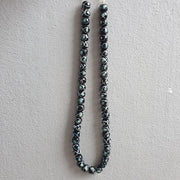 Vintage venerano art eye pattern beads 12-13mm glass beads necklace.