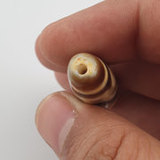 Circle 6 eyes in eyes unique pattern himalayan tibetan agate dzi bead amulet