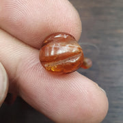 Ancient Yemeni Red Agate Beads & Venetian Glass Pendants: Handmade Antique Lot