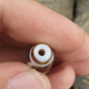 Treasure vase totem tibetan old agate dzi bead amulet pendant
