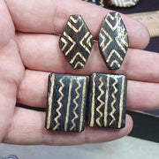 Lot 14 south asian burmese old pyu pumtek stone very rare beads pendants