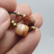 Antique ancient agate beads lot for jewelry making and collectors