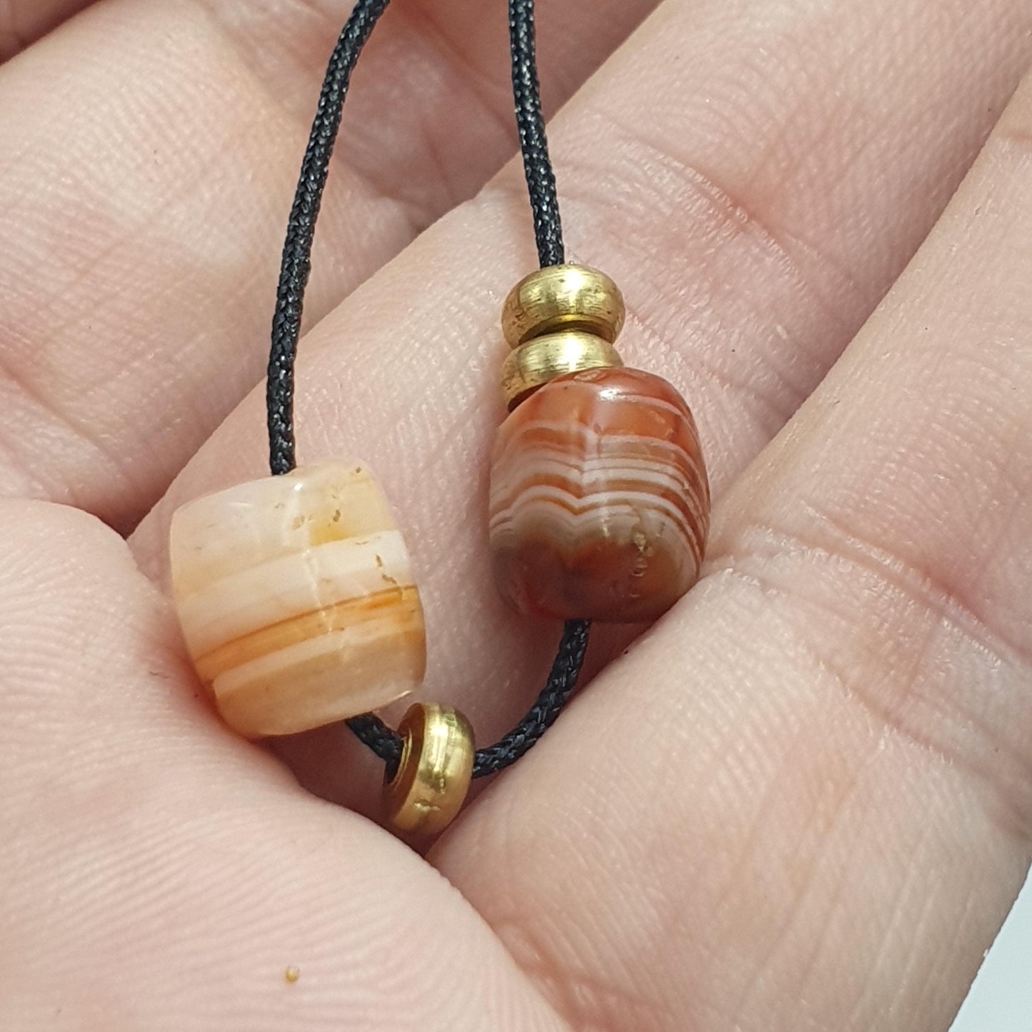 Antique ancient agate beads lot for jewelry making and collectors