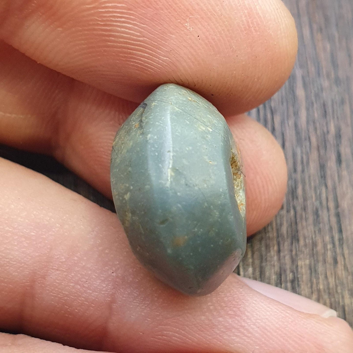 Ancient antique african middle eastern natural japser bead amulet #44