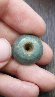 Ancient antique african middle eastern natural japser bead amulet #44