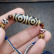 Tibetan nepalese 6 eyes agate dzi beads powerful fusion of spiritual symbolism