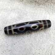 4 eyes unique pattern himalayan tibetan agate dzi bead amulet lucky charm bead