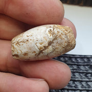 Antique ancient african yemeni agate stone bead amulet 28.8mm