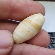 Antique ancient african yemeni agate stone bead amulet 27.4mm