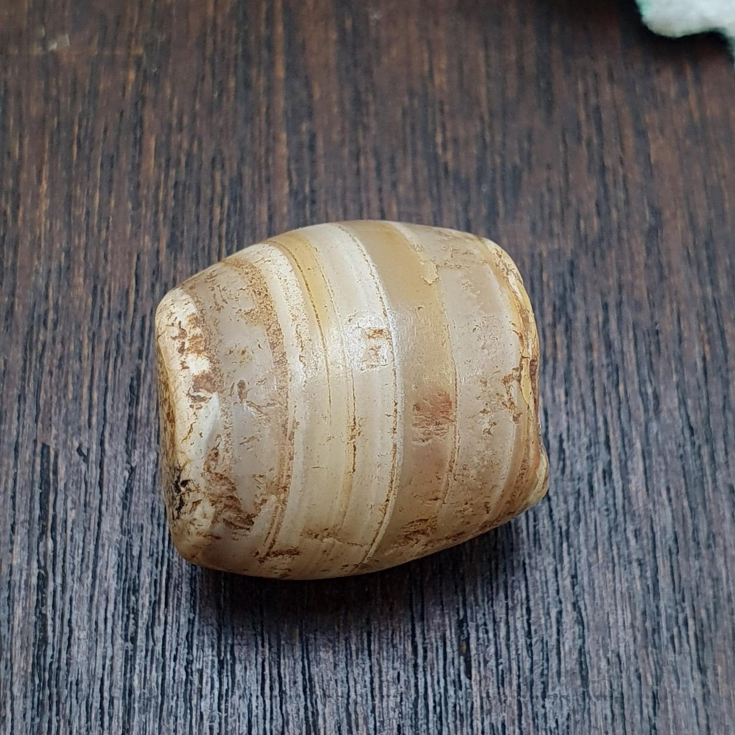 Ancient himalayan indo tibetan agate bead, spiritual amulet, collectible bead