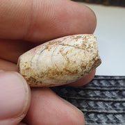 Antique ancient african yemeni agate stone bead amulet 28.8mm