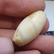 Antique ancient african yemeni agate stone bead amulet 27.4mm