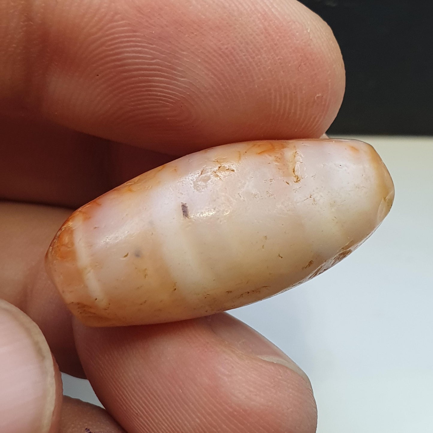 Ancient antique yemeni agate rare agate bead amulet