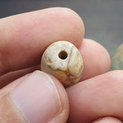 Antique ancient african yemeni agate stone bead amulet