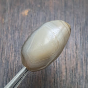 Ancient antique yemeni middle eastern agate natural eye agate bead amulet