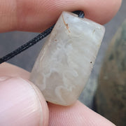 Ancient blood spots rare eyes pattern yemeni african agate bead 2000+ years old