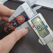 East Oasis Vintage Venetian African Style Millefiori Face Bead Glass Bracelet Handmade