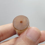 Huge Antique old african rare agate traded bead found in himalayas
