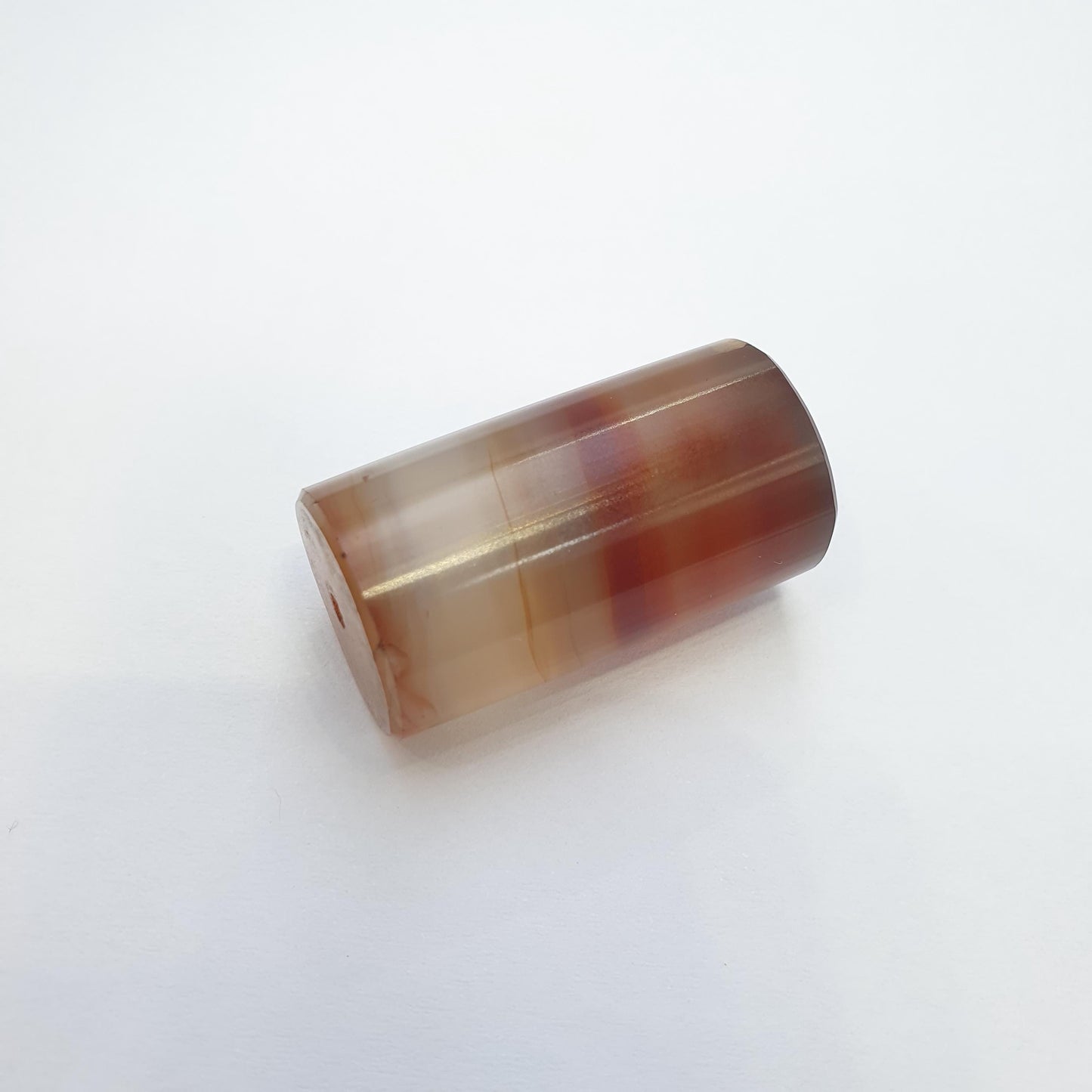 Huge Antique old african rare agate traded bead found in himalayas
