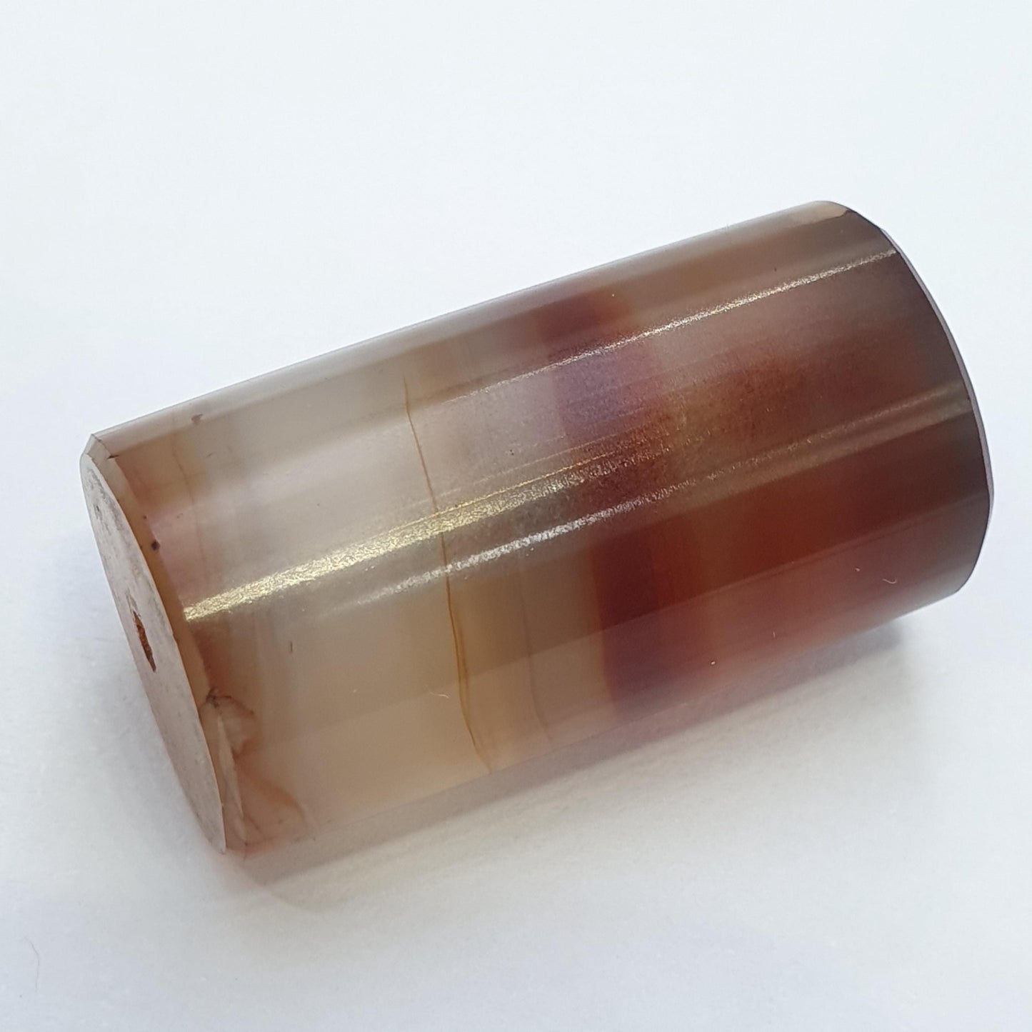 Huge Antique old african rare agate traded bead found in himalayas