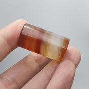 Huge Antique old african rare agate traded bead found in himalayas