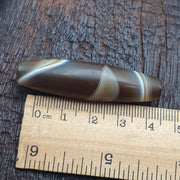 Huge himalayan tibetan agate suleimani bead natural eye pattern agate