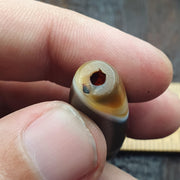 Huge himalayan tibetan agate suleimani bead natural eye pattern agate