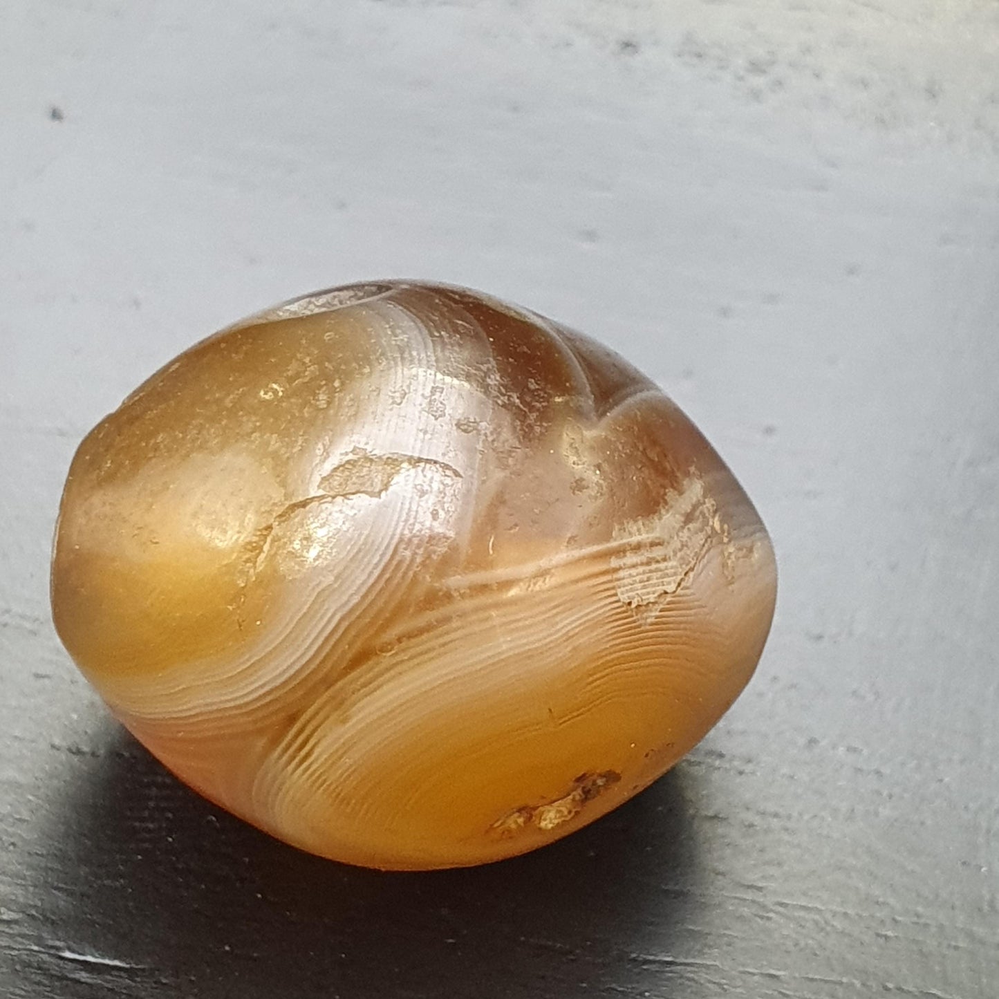 Authentic Ancient Natural eyes  Agate Bead, Genuine Soleimani Agate from Yemen | Spiritual Amulet, Beaded Jewelry, Sacred Talisman,