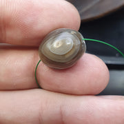 Ancient antique yemeni middle eastern agate natural pattern agate bead amulet
