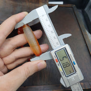 Antique African Agate Traded Bead: Rare Himalayas Agate bracelet