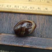 Authentic Ancient Sasanian Empire Agate Stone Bead - 3rd-7th Century AD ancient Yemeni Middle Eastern Agate bead amulet