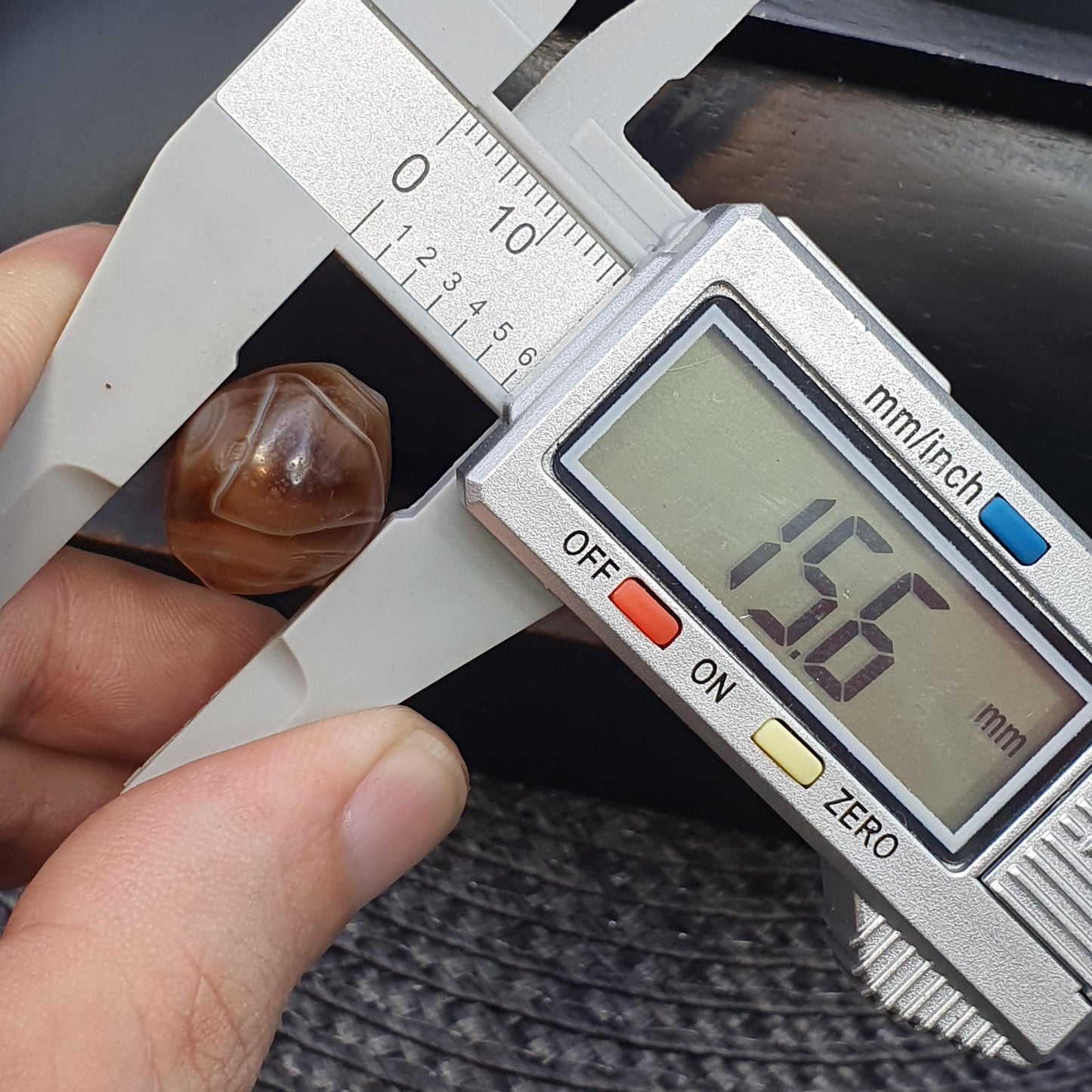 Authentic Ancient Natural eyes  Agate Bead, Genuine Soleimani Agate from Yemen | Spiritual Amulet, Beaded Jewelry, Sacred Talisman,