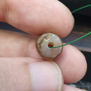 Ancient antique yemeni middle eastern agate natural pattern agate bead amulet