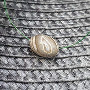 Ancient antique yemeni middle eastern agate natural pattern agate bead amulet