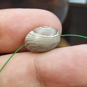 Ancient antique yemeni middle eastern agate natural pattern agate bead amulet