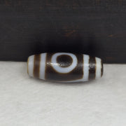Antique Taiwanese Tibetan dzi 2 Eyes agate bead Amulet High Quality