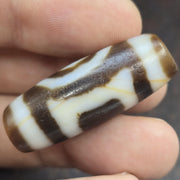 Authentic Rare Heaven & Earth Eye-in-Eye Dzi Bead – Taiwan Agate spirituality and dreams Spiritual .