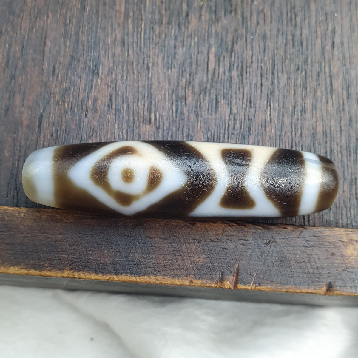 Rare Eyes Dzi Bead Taiwan Agate – Ultimate Wish-Fulfillment & Success Amulet – Master Collector Talisman,