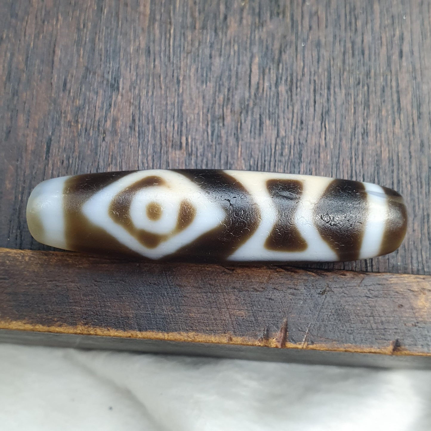 Rare Eyes Dzi Bead Taiwan Agate – Ultimate Wish-Fulfillment & Success Amulet – Master Collector Talisman,