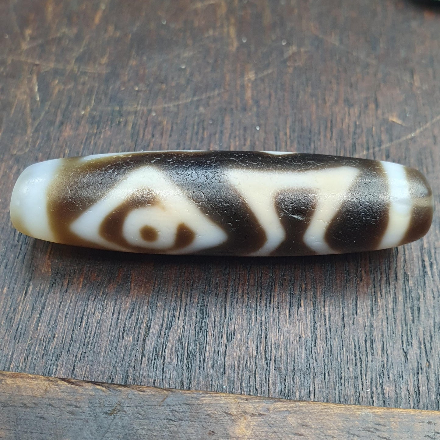 Rare Eyes Dzi Bead Taiwan Agate – Ultimate Wish-Fulfillment & Success Amulet – Master Collector Talisman,