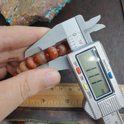 Authentic Ancient Carnelian Bracelet, Yemeni African Agate Beads, Antique Tribal Jewelry, Rare Handcrafted Estate Bracelet