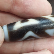 Rare Eyes Dzi Bead Taiwan Agate – Ultimate Wish-Fulfillment & Success Amulet – Master Collector Talisman,
