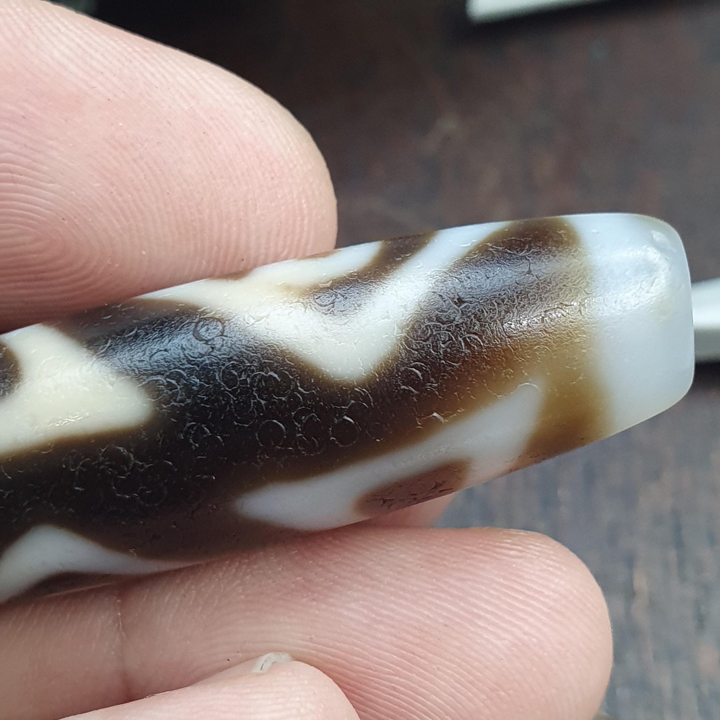 Rare Eyes Dzi Bead Taiwan Agate – Ultimate Wish-Fulfillment & Success Amulet – Master Collector Talisman,