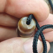 Rare Diamond Eye Dzi Bead  Tibetan Taiwan Agate – 4 Direction Protection Amulet – Master Collector Talisman,