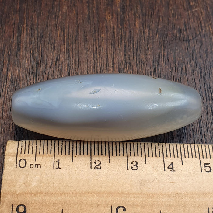 Ancient middle eastern yemeni african agate bead Antique Himalayan Tibetan Natural Gray Agate Bead Amulet