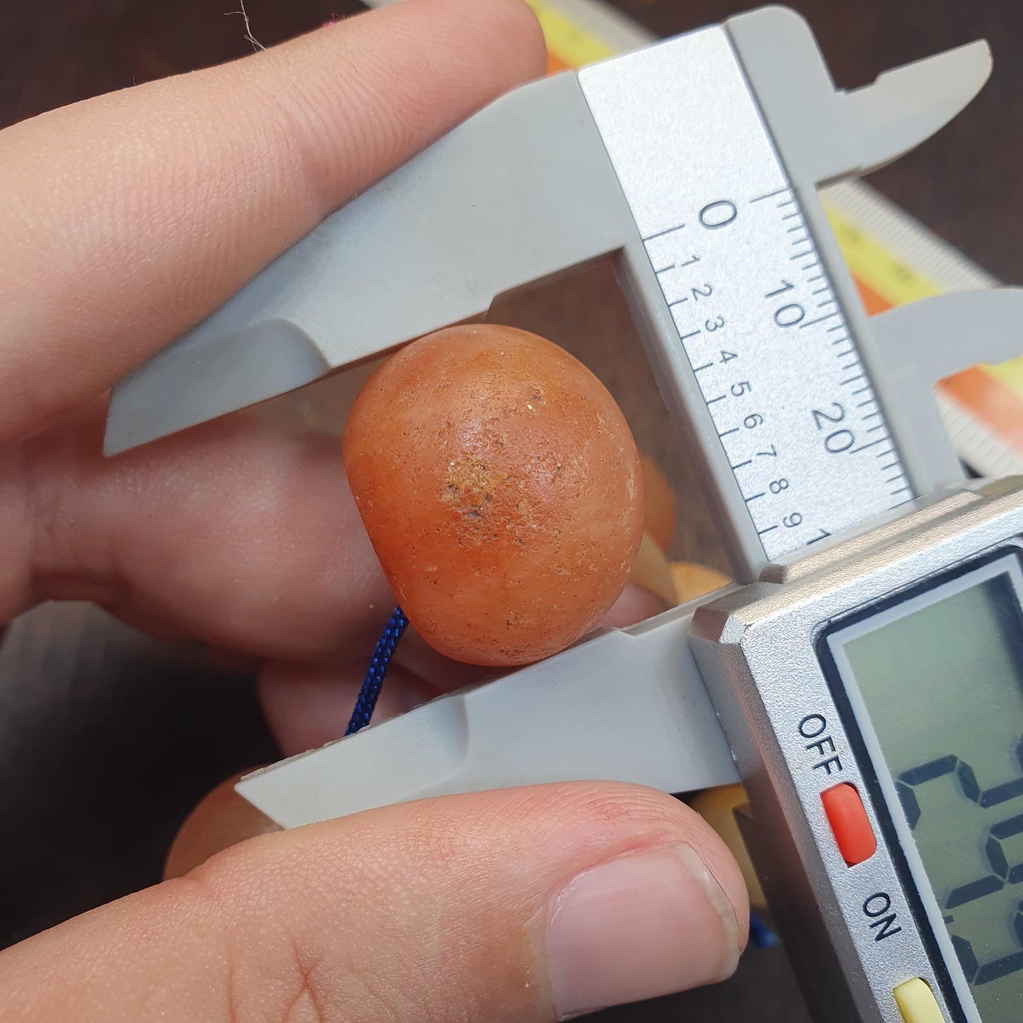 Giant Ancient Carnelian & Pebble Quartz Crystal, Archeological Trade Bead Strand rare Collectible Gift