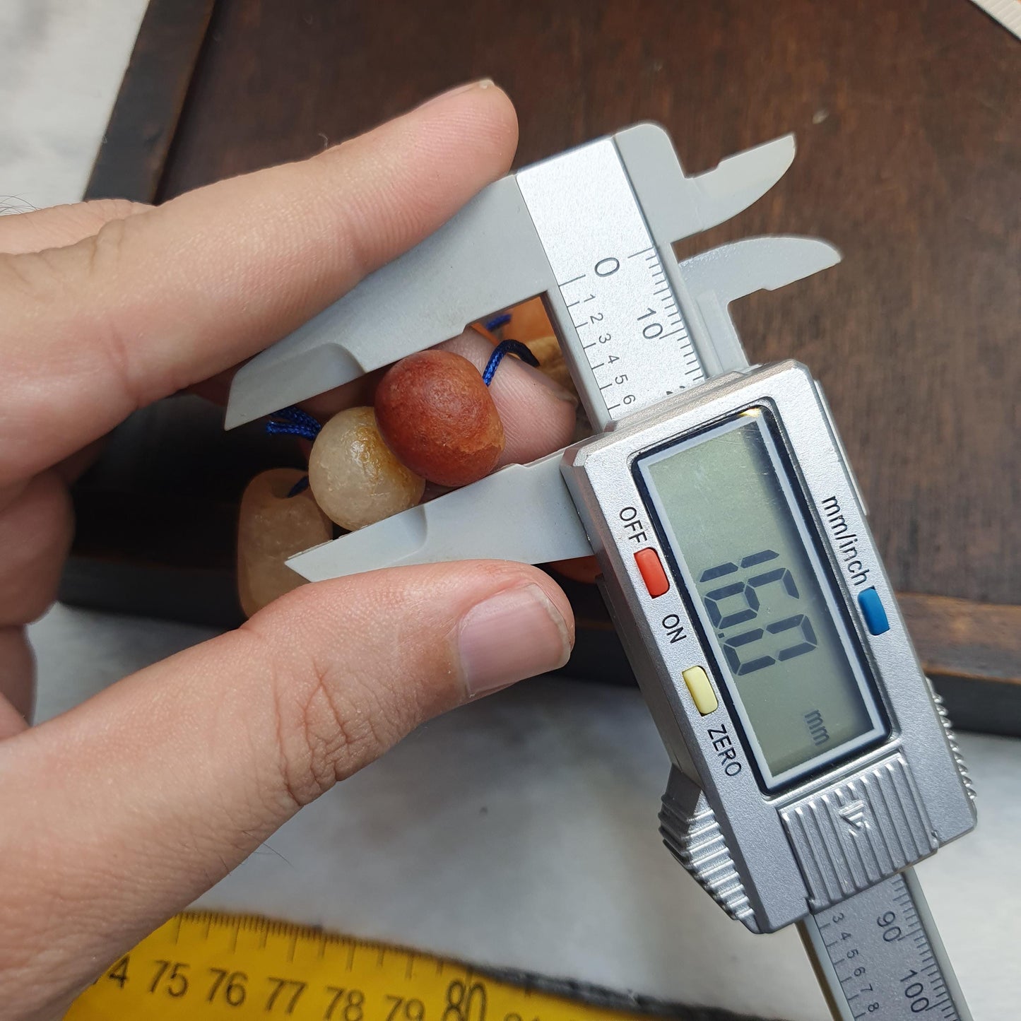 Giant Ancient Carnelian & Pebble Quartz Crystal, Archeological Trade Bead Strand rare Collectible Gift