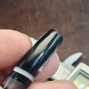 Antique Yemeni Agate, Tabular Barrel Bead | Natural Untreated Sulemani Quartz, 34.3mm Focal